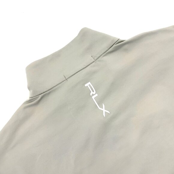 RLX Ralph Lauren Men’s Golf Stretch Jersey Quarter Zip Pullover Mockneck Size L - Picture 7 of 9